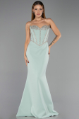 Abendkleid Lang Minzgrün ABU6327