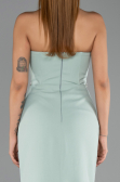 Abendkleid Lang Minzgrün ABU6327