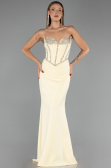 Abendkleid Lang Gelb ABU6327