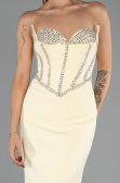 Abendkleid Lang Gelb ABU6327