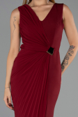 Abendkleid Lang Weinrot ABU6524