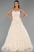 Abendkleid Lang Gold ABU5658