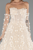Abendkleid Lang Gold ABU5658