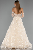 Abendkleid Lang Gold ABU5658