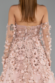 Abendkleid Lang Puder ABU5658
