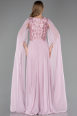 Abendkleid Lang Chiffon Puder ABU6566