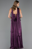 Abendkleid Lang Chiffon Violette ABU6570
