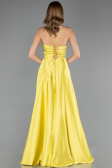 Abschlusskleid Lang Satin Pistaziengrün ABU6573