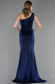 Abendkleid Lang Marineblau ABU6579