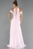 Abendkleid Lang Chiffon Puder ABU6588