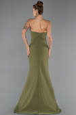 Abendkleid Lang Khaki ABU6374