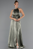 Abschlusskleid Lang Chiffon Khaki ABU6594