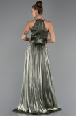 Abschlusskleid Lang Chiffon Khaki ABU6594