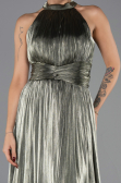Abschlusskleid Lang Chiffon Khaki ABU6594