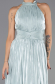 Abschlusskleid Lang Chiffon Minzgrün ABU6594