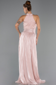 Abschlusskleid Lang Chiffon Puder ABU6594