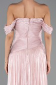 Abschlusskleid Lang Chiffon Puder ABU6602