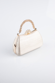 Abendtaschen Laserschnitt Gold KC711