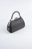 Abendtaschen Laserschnitt Schwarz KC711