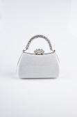 Abendtasche Silber KC711