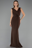 Abendkleid Lang Braun ABU6524