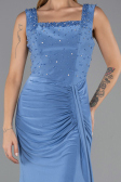 Abendkleid Lang Indigo ABU6552