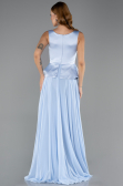 Abendkleid Lang Chiffon Eisblau ABU6568