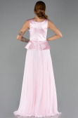 Abendkleid Lang Chiffon Puder ABU6568