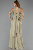 Abendkleid Lang Chiffon Pistaziengrün ABU6532