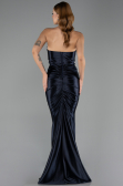 Abschlusskleid Lang Marineblau ABU6606