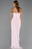 Abendkleid Lang Chiffon Puder ABU6589
