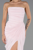 Abendkleid Lang Chiffon Puder ABU6589