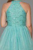 Mini Mint Mezuniyet Elbisesi ES3578