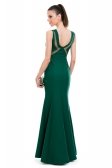 Uzun Yeşil Abiye Elbise C3234