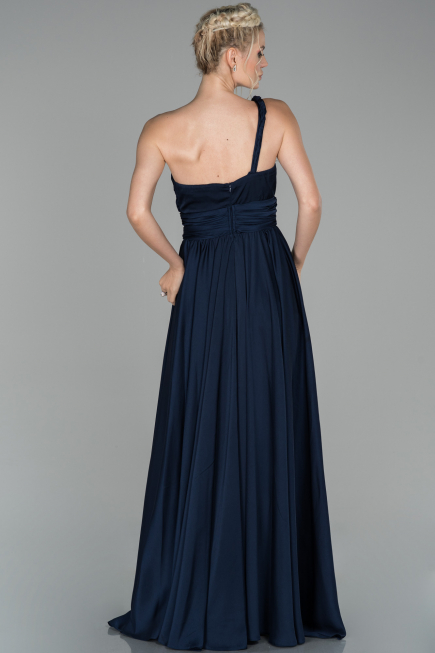 Verlobungskleid Lang Marineblau ABU1142