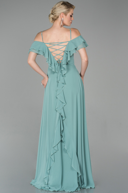 Abendkleid Lang Türkis ABU1600
