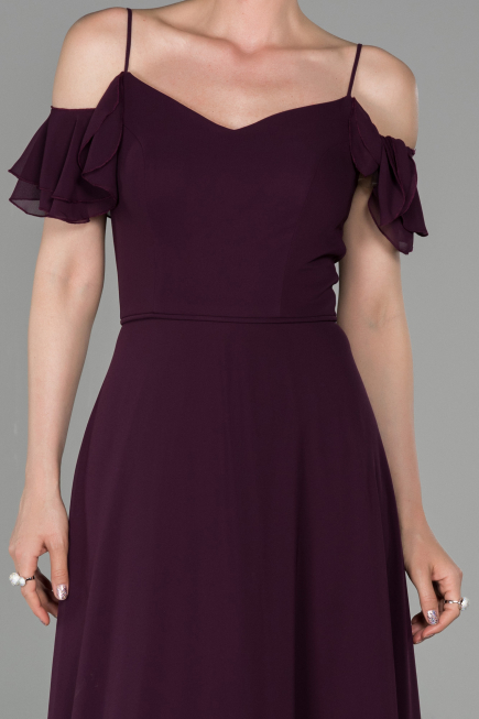 Abendkleid Lang Violett dunkel ABU1600