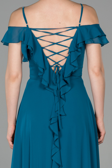 Abendkleid Lang Petrolgrün ABU1600