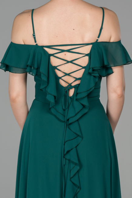 Abendkleid Lang Smaragdgrün ABU1600