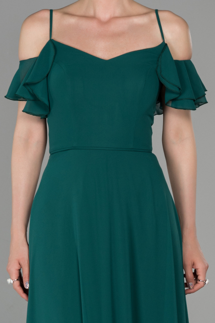 Abendkleid Lang Smaragdgrün ABU1600