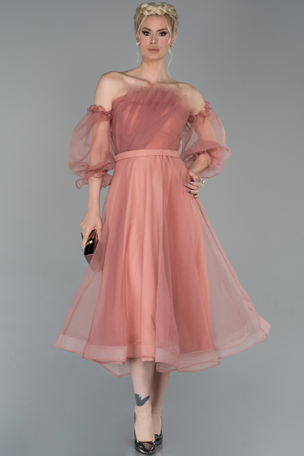 Abendkleid Midi Zwiebelschale ABK971