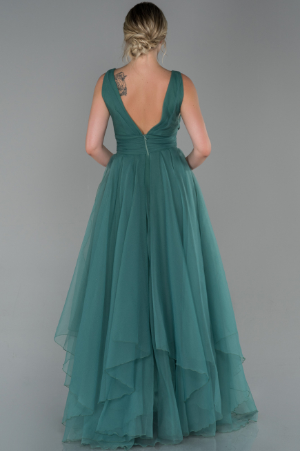 Abendkleid Lang Türkis ABU1727