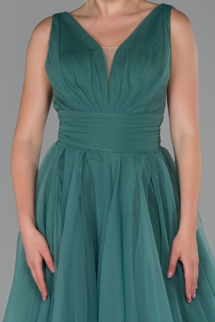Abendkleid Lang Türkis ABU1727
