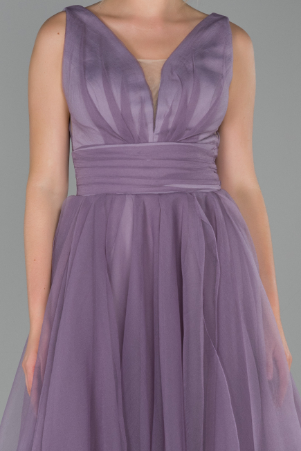 Abendkleid Lang Lavendel ABU1727