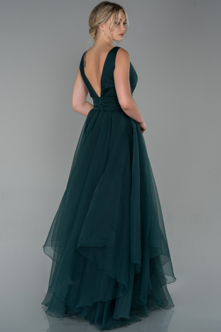 Abendkleid Lang Smaragdgrün ABU1727