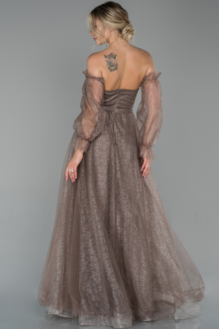 Abendkleid Lang Kupfer ABU1730