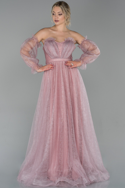 Abendkleid Lang Puder ABU1730