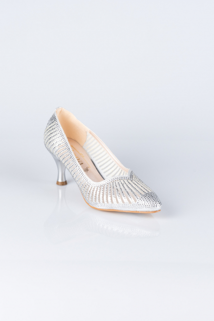Stiletto Steinbesetzt Silber MJ5151