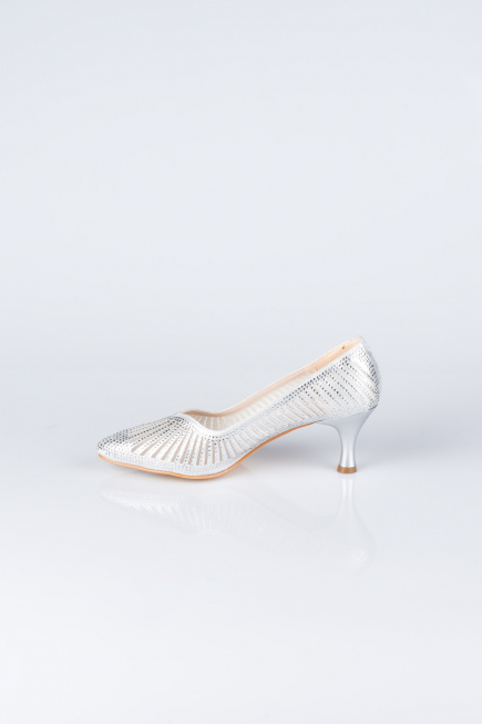 Stiletto Steinbesetzt Silber MJ5151