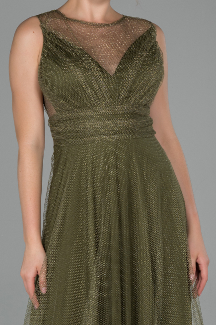 Abschlusskleid Lang Grün ABU1826